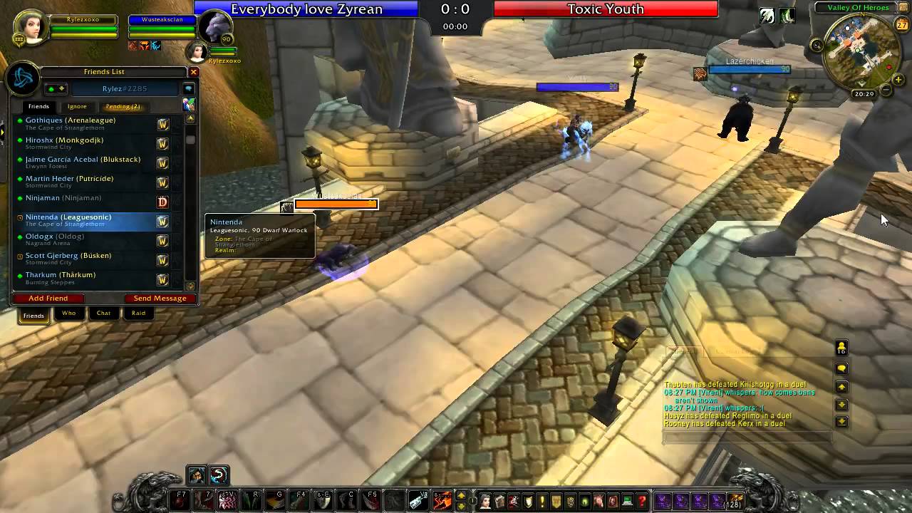 League of Arenas: Toxic Youth vs Everybody loves Zyrean - 3rd game/EN