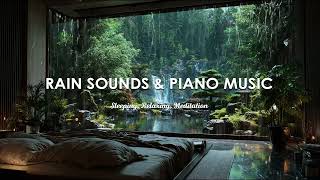 Relaxing Sleep Music + Insomnia | Rain Sounds to Healing, Stop Overthinking &amp; Stress Relief, Calming