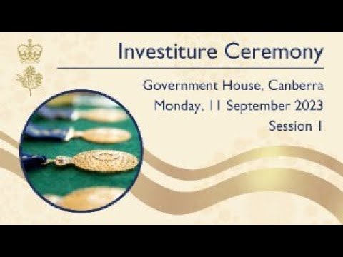 Government House Investiture Ceremony – Monday, 11 September 2023, Session 1