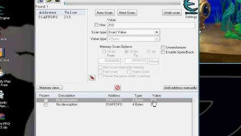 Tutorial for using Cheat Engine 5.3: Insaniquarium Shell Boost