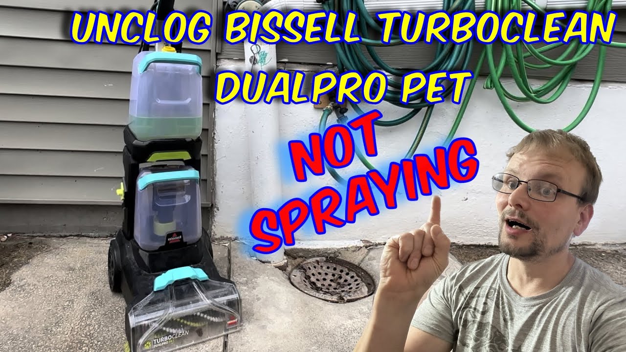  BISSELL® TurboClean™ DualPro Pet Carpet Cleaner