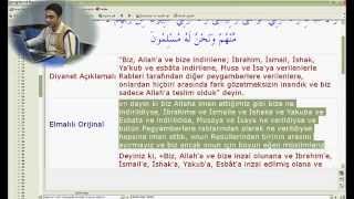 2 - Bakara Suresi 136 - 1 Prof. Dr. Halis Aydemir