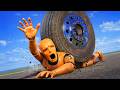 Dangerous Objects And Car Crashes 06 BeamNG Drive