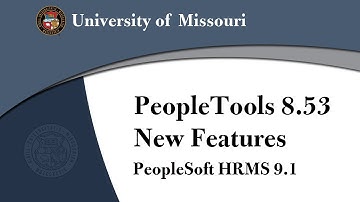 PeopleTools 8.53 New Features