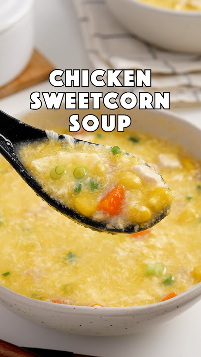 Let’s make restaurant style chicken corn soup at home