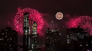 New York City Fireworks July 4, 2016 Part 1