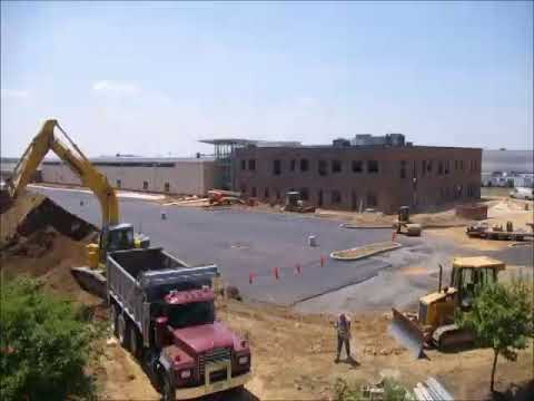 The building of Orleans Technical College (2006-07) time lapse video