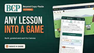BCP Tutorial - Make a Game