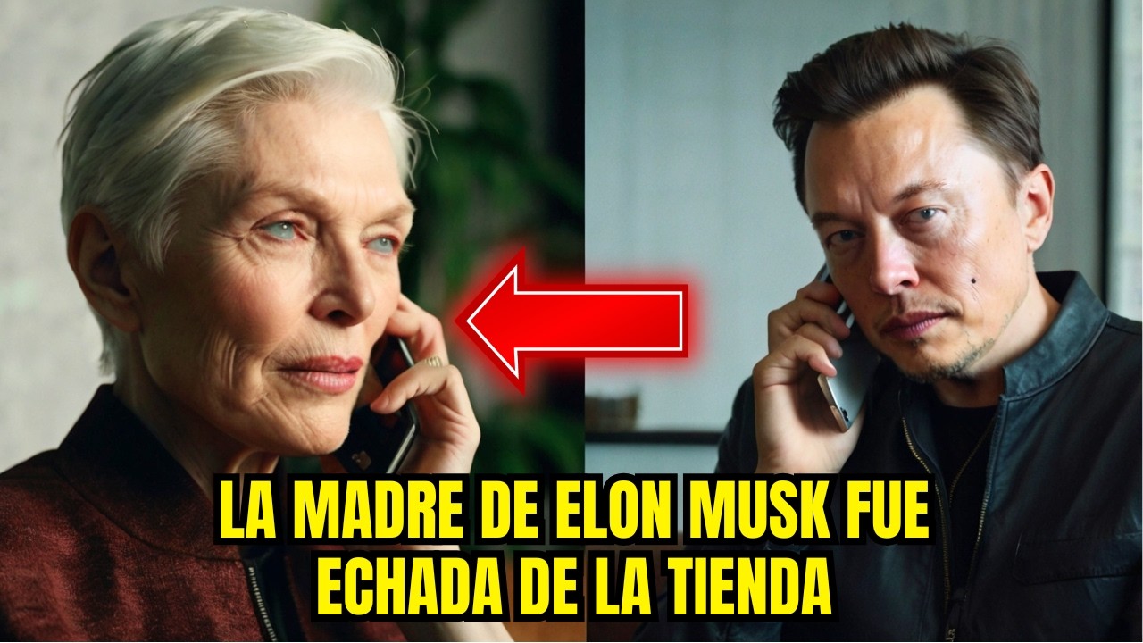 ¡LA MADRE DE ELON MUSK ES RECHAZADA EN UNA TIENDA DE LUJO… LO QUE HIZO ...