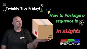 Twinkle Tips Friday: Packaging Your xLights Sequence for Easy Transport! 📦🎶