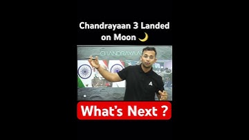 Chandrayaan 3 Lands on Moon What’s Next ? #chandrayaan3 #isro #missionmoon #india #nasa #adda247pcs