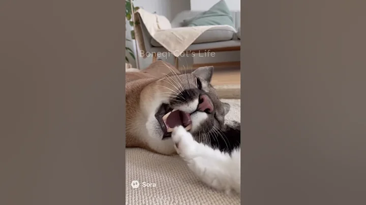 Video 11374091: cat vs persian, persiancat