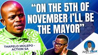 "ON THE 5TH OF NOVERMBER I'LL BE MAYOR" | Thapelo Molepo, Now Running For Mayor Shares His Journey