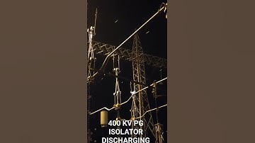 400 KV Pantograph Isolator Operation #electric #electrical #pantograph