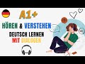 Deutsch lernen mit Dialogen A1 