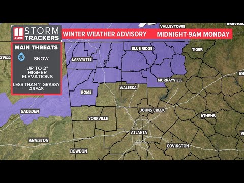 STORMTRACKER ALERT: Winter Storm Warning for much of north ...