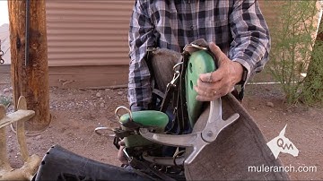Steve Edwards Pack Saddle for Mules and Donkeys - Detailed Demonstration