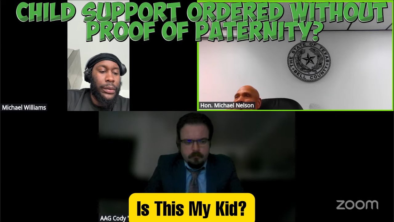 Child Support Ordered Without Proof of Paternity? - YouTube