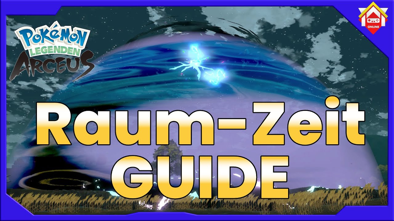 Pokemon Legends Arceus Raum Zeit Verzerrung Tipps und Tricks zur Raum-Zeit-Verzerrung in Pokemon Legenden Arceus