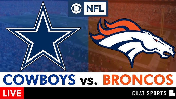 Cowboys vs. Broncos Live Streaming Scoreboard, Play-By-Play, Highlights &  Stats | NFL Week 8 On CBS - YouTube