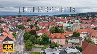 Hildesheim , Germany 🇩🇪 | 4K Drone Footage (With Subtitles)