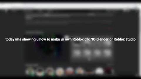 How To make a Roblox GFX NO BLENDER OR ROBLOX STUDIO( SUPER EASY)