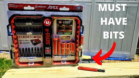 New drill and impact driver bits that will MAKE YOUR LIFE EASIER!