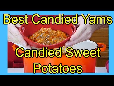 How To Make Candied Sweet Potatoes Or Candied Yams In A Cast Iron Dutch Oven On An Induction Cooktop-11-08-2015