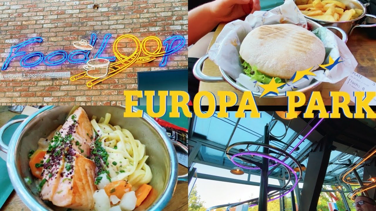 Europa Park Rollercoaster Restaurant Mommy Lisa YouTube