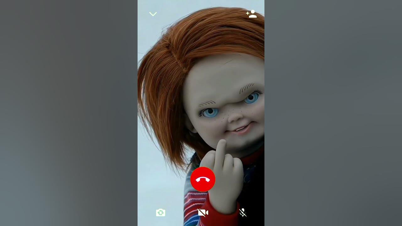 That's a scary call from Chucky #shorts That's a scary call from Chucky #shorts