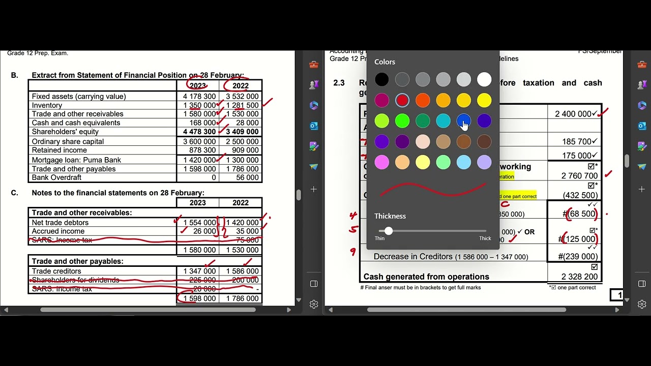 Cash flow statement - YouTube