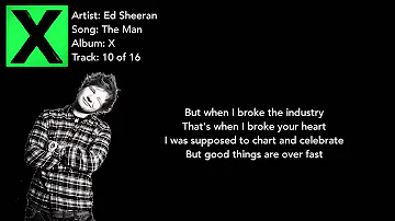 The Man - Ed Sheeran Lyrics
