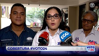 Elecciones 2024: Zulay Rodríguez inicia su recorrido del torneo electoral