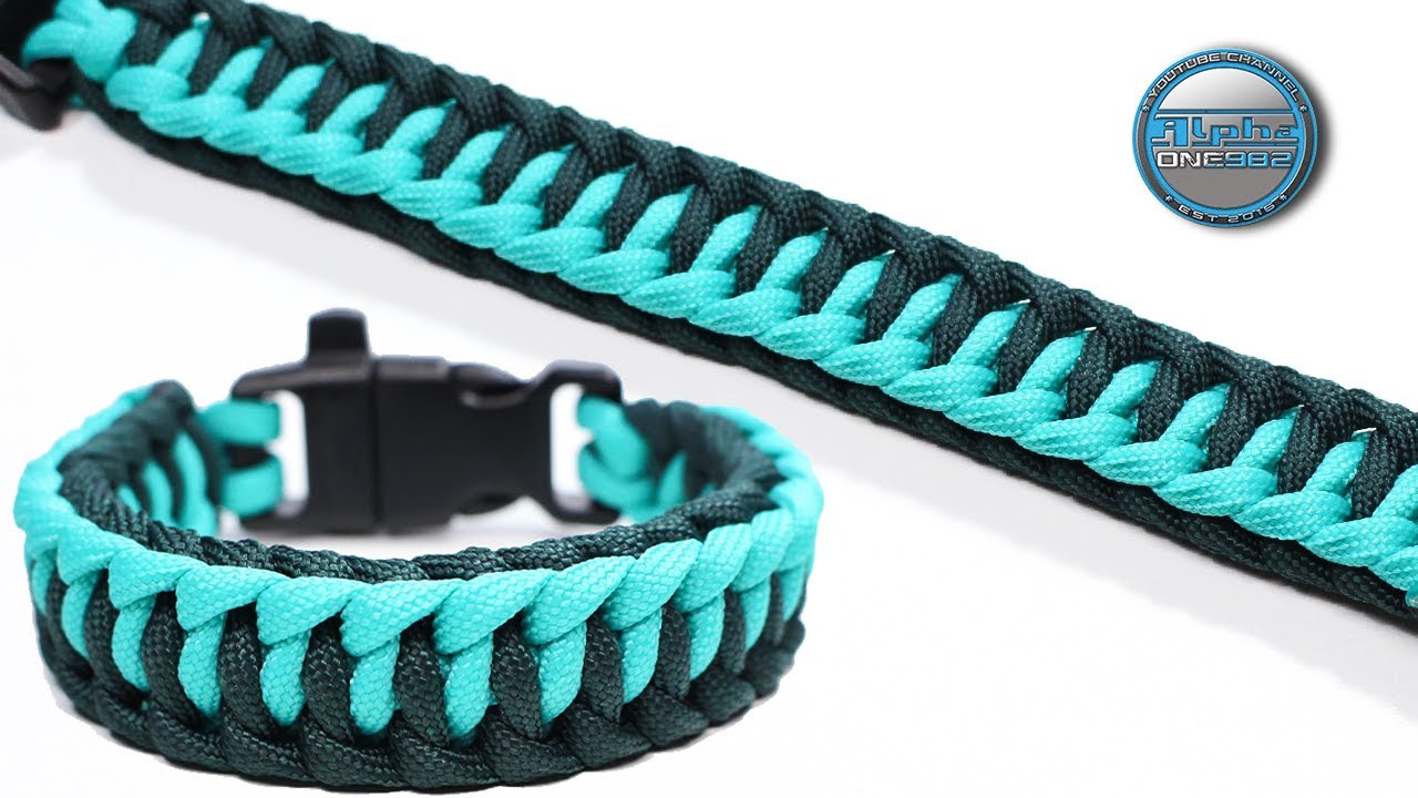 Paracord Bracelet Solomon's braids Paracord Knots Tutorial DIY 