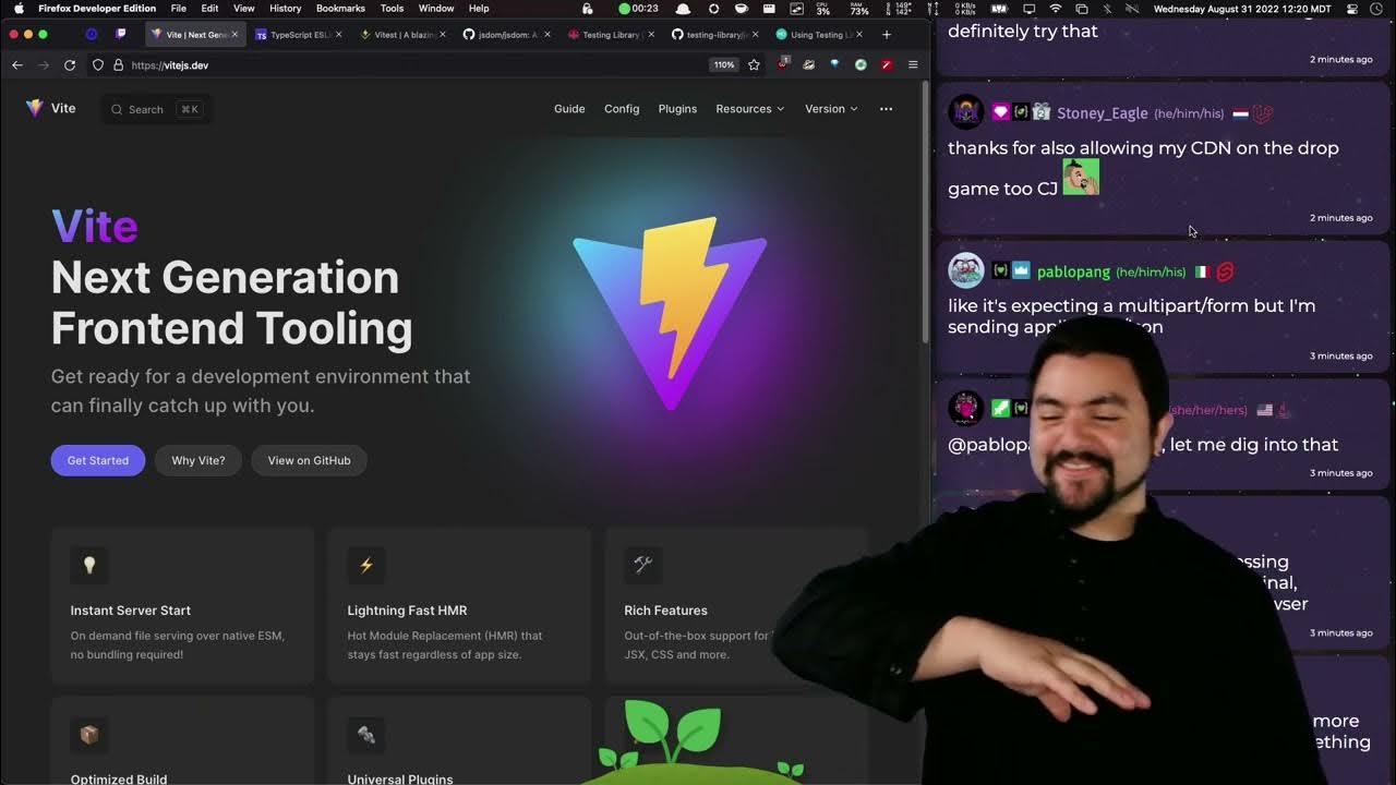2022-08-31 - Setting up vite + React + TypeScript + eslint + prettier ...