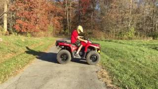 ATV Show: Can-am outlander L 570 in action!