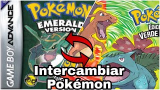 Intercambiar Pokémon de Rojo fuego y Verde hoja a Pokémon Esmeralda en Emulador para android screenshot 1