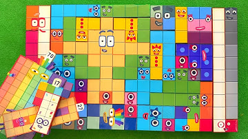 Looking for Numberblocks NEW 17 267 Puzzle Tetris Shape, ASMR chirping of birds