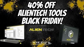 Black Friday-aankondiging – Enorme aanbiedingen op Alientech-gereedschappen met Viezu #Alientech ...