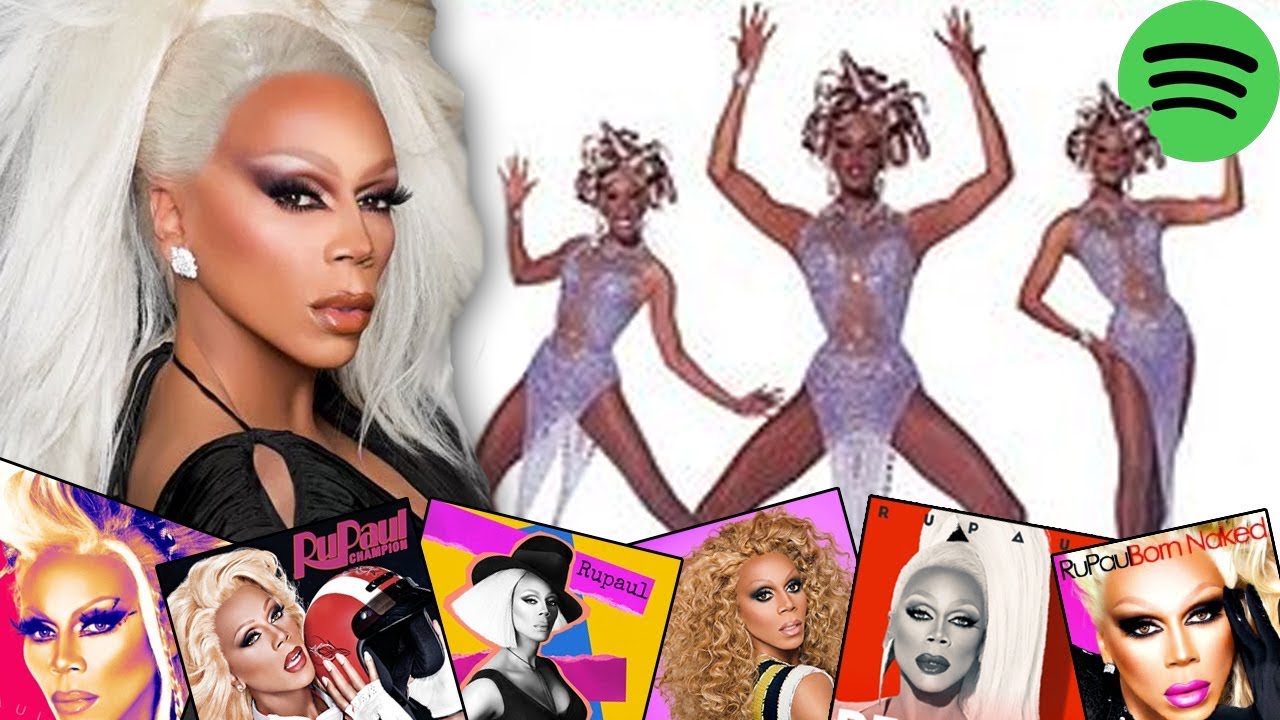 RuPaul's Top 20 Most Streamed Songs YouTube