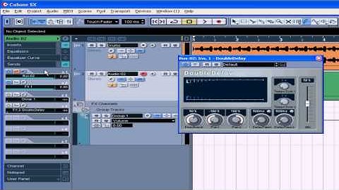 Cubase SX 3 Tutorial - Lesson 20: Sends