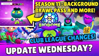 New Update Is Out!! | Season 11 - Brawl Pass, Background | March Update Balance Changes & More!