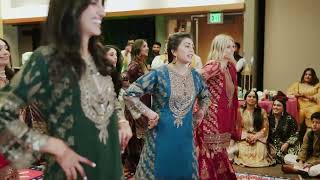 (Some) Brides Side Mehndi Dances Rukhezahra & Talals Wedding 4K