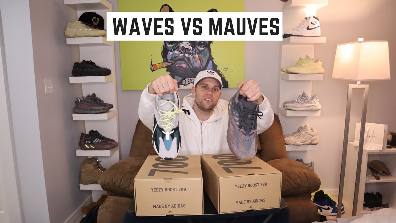 COMPARING YEEZY 700 WAVE RUNNERS TO MAUVES