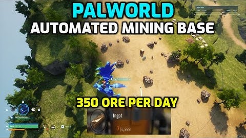 Palworld: Building an Automated Mining Base | Part 2 - Building