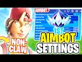 The *NEW BEST* Non-Claw Controller Settings For FAST EDITS &amp; AIMBOT... (XBOX/PS5/PC)