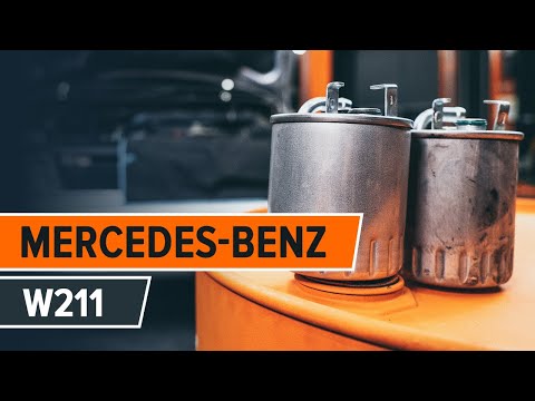 Kako zamenjati filter za gorivo na MERCEDES-BENZ E W211 VODIČ | AUTODOC