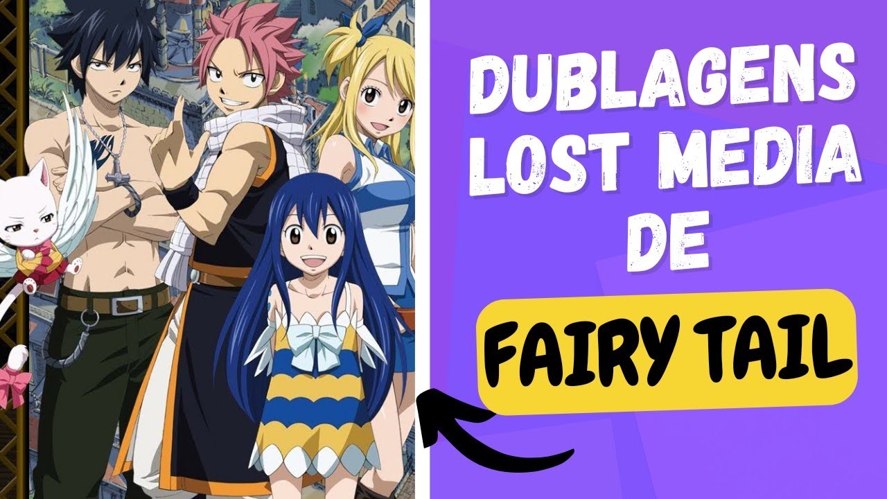 Dubladores de Animes - Fairy tail