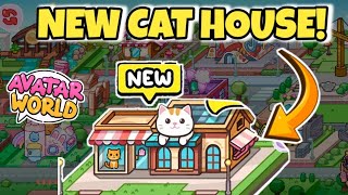 UPDATE! NEW CAT HOUSE LOCATION AVATAR WORLD!