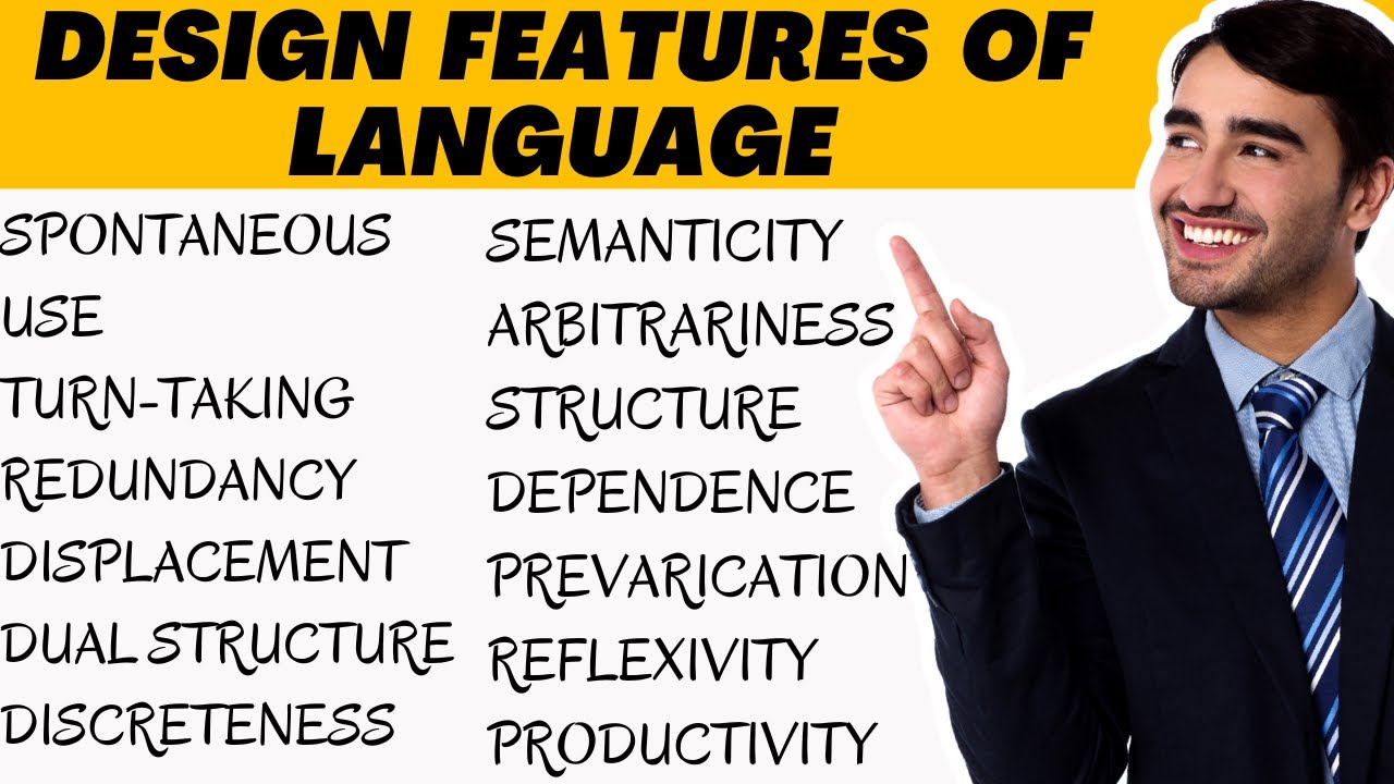 design features of language essay